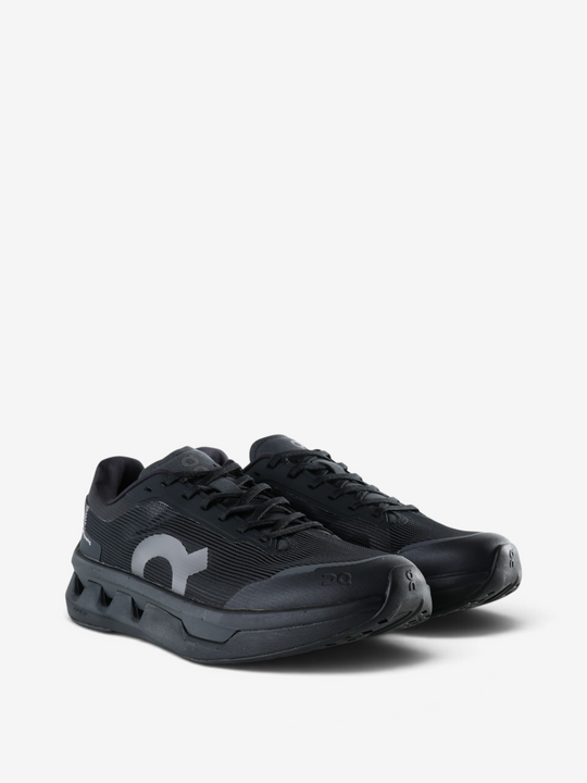 Black shoes, front view