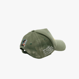 Green Hat , back view