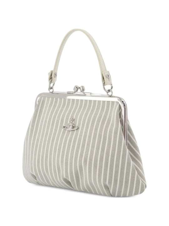 Grey bag, front view