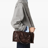 Brown bag, side view