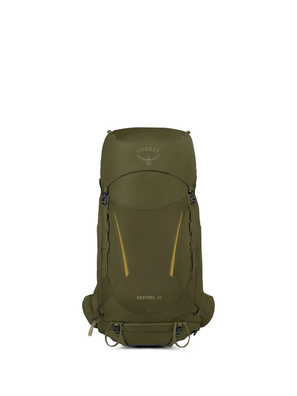 Green bag, front view