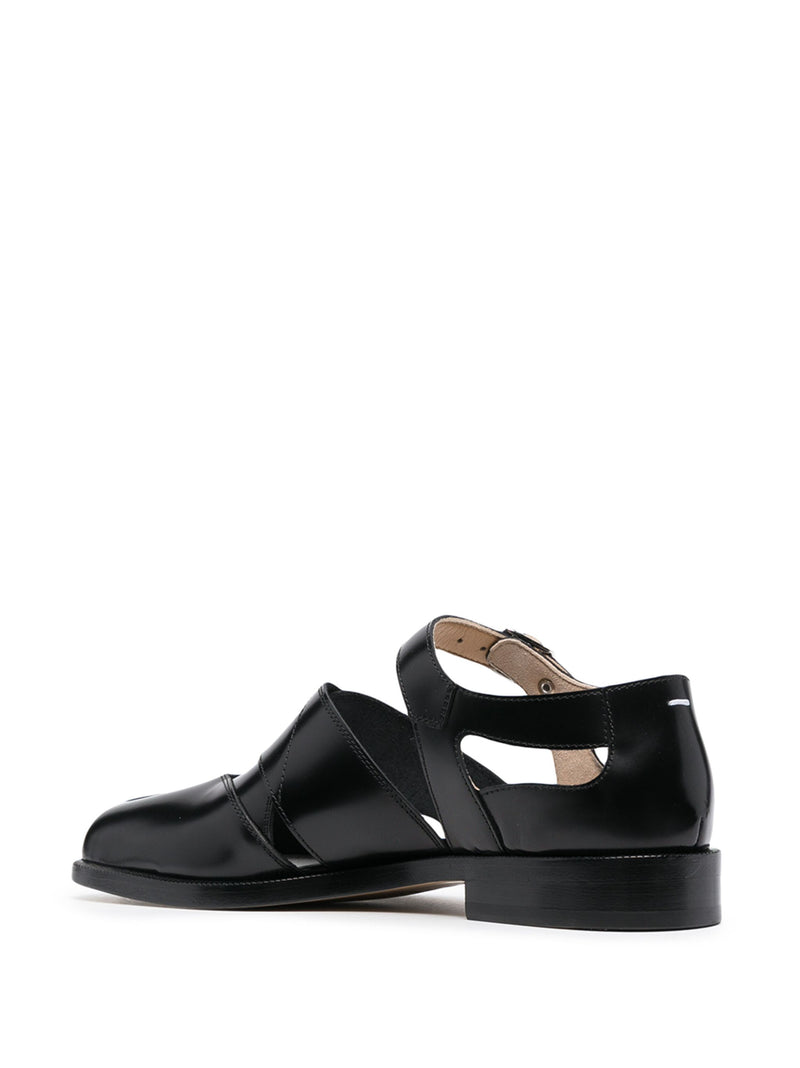 MAISON MARGIELA - Women Tabi Leather Sandals Baptiste