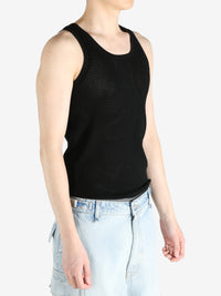 DRIES VAN NOTEN - Men Waffle Tank Top