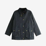 Navy jacket,front view