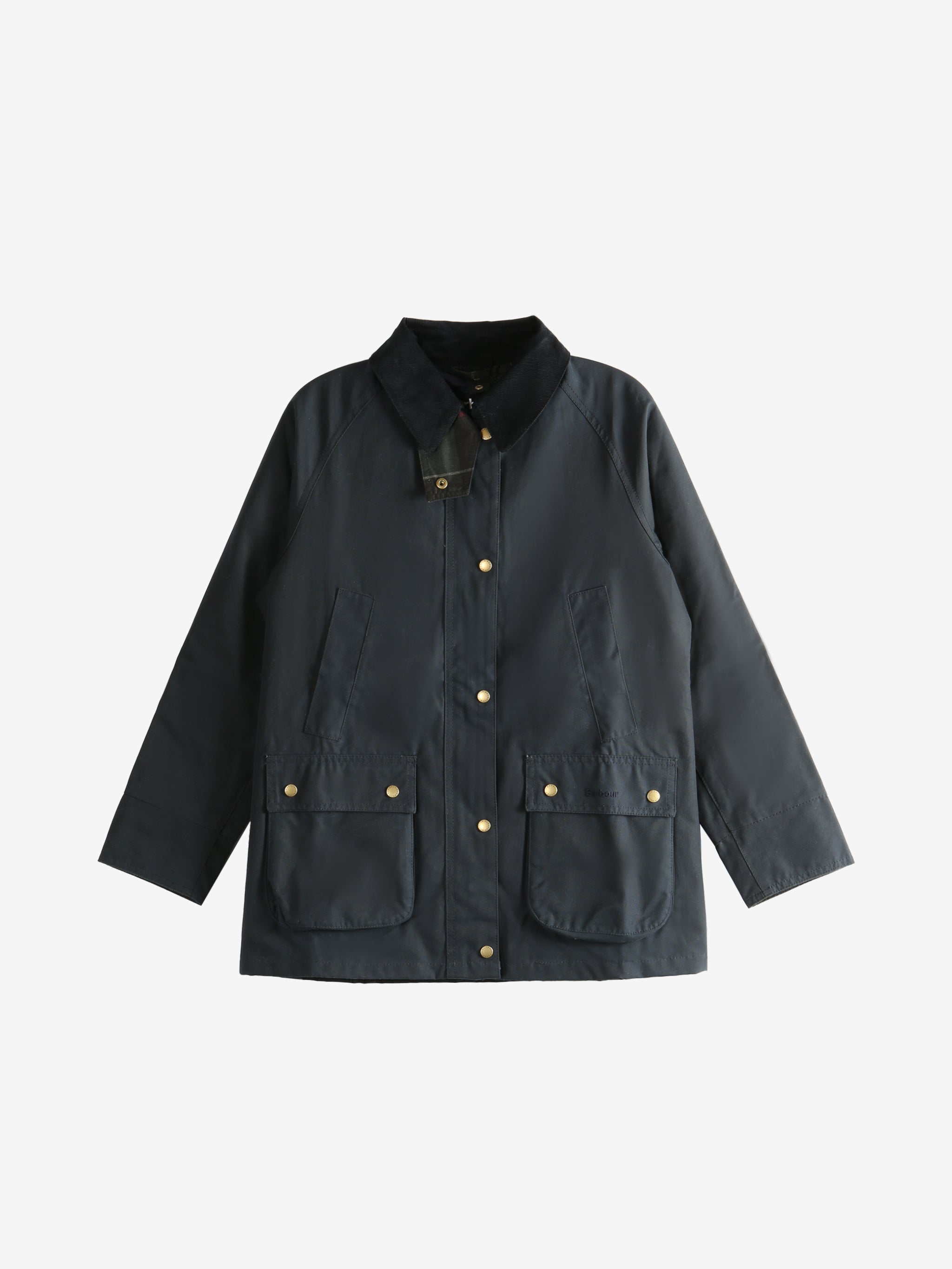 Navy jacket,front view
