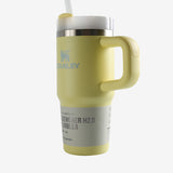 Yellow tumbler, front view