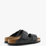 Black sandals, side view