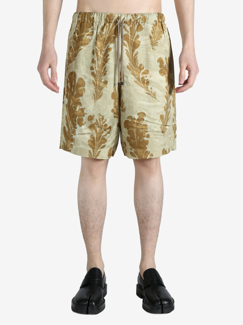 DRIES VAN NOTEN - Men Printed Shorts