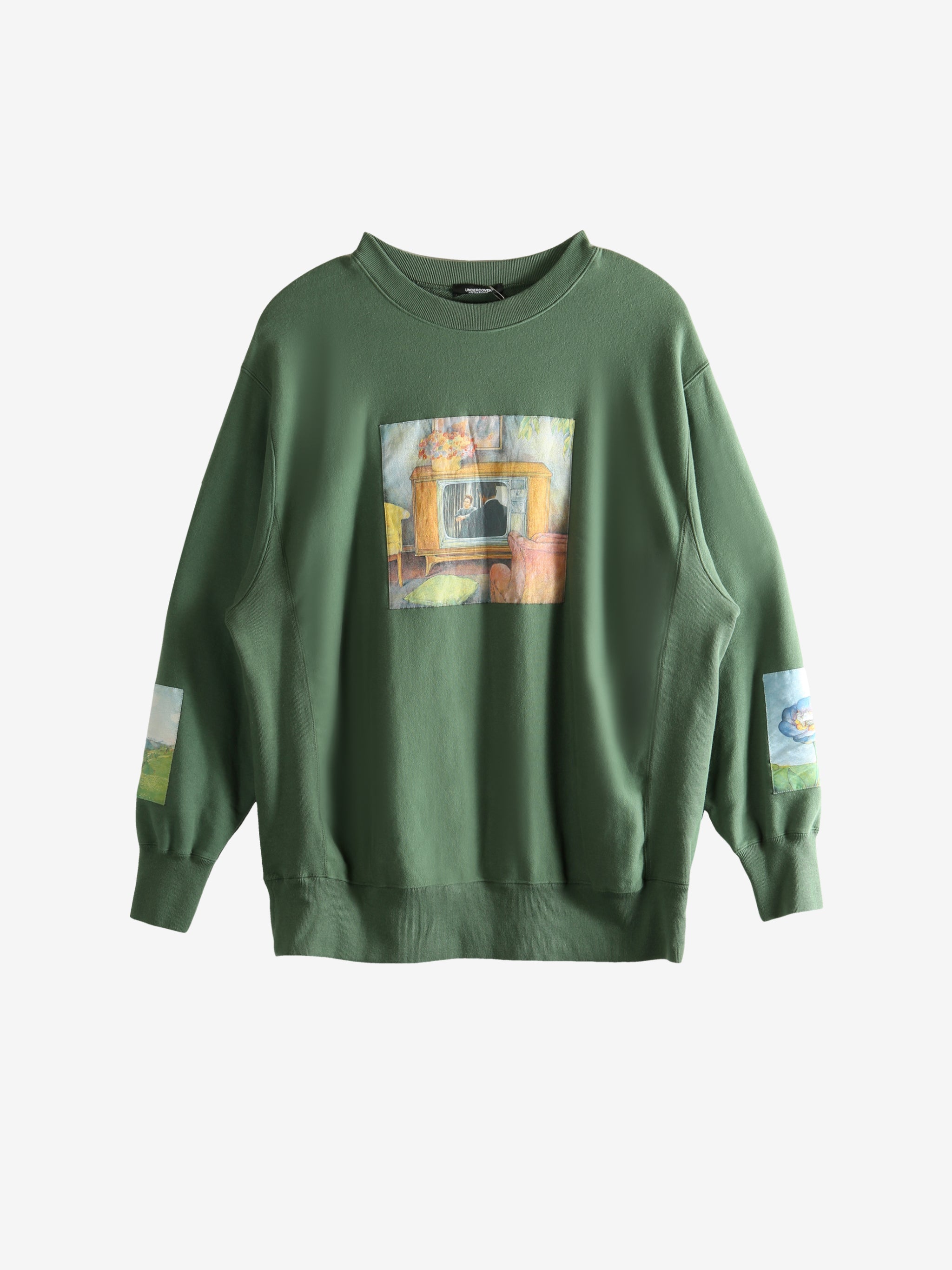 Green top, front view