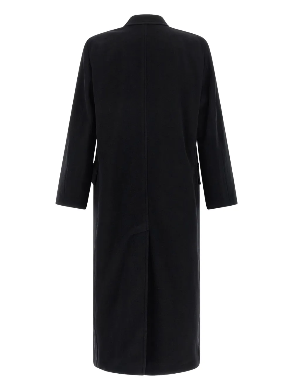 Black jackets, back view