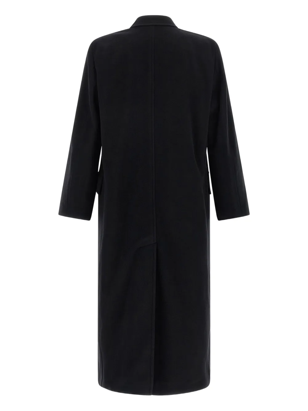 Black jackets, back view