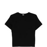 Black t-shirt, front view