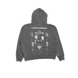 Black hoodies,back view