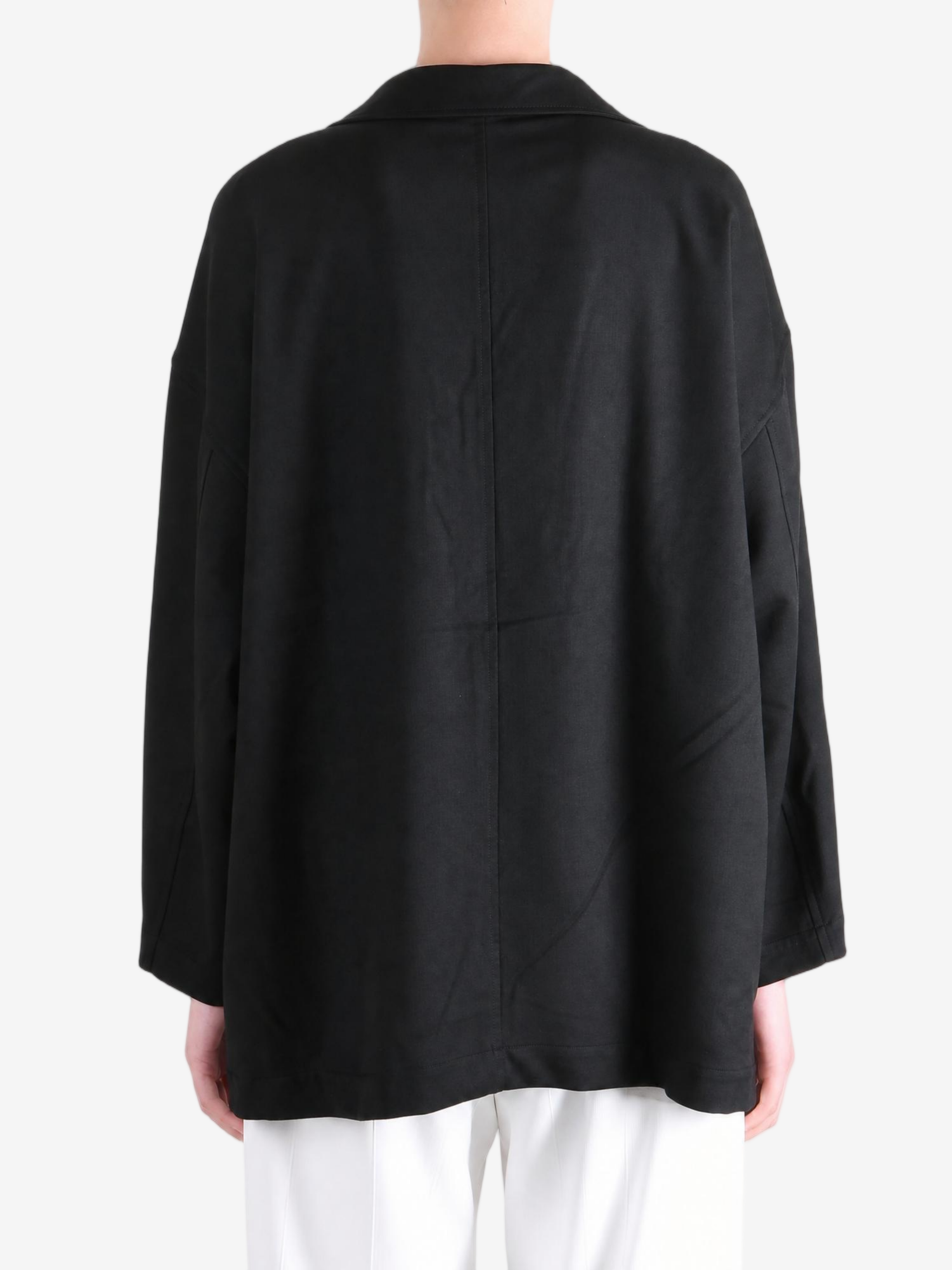 Black jacket, full body view