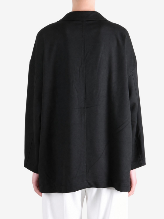 Black jacket, full body view