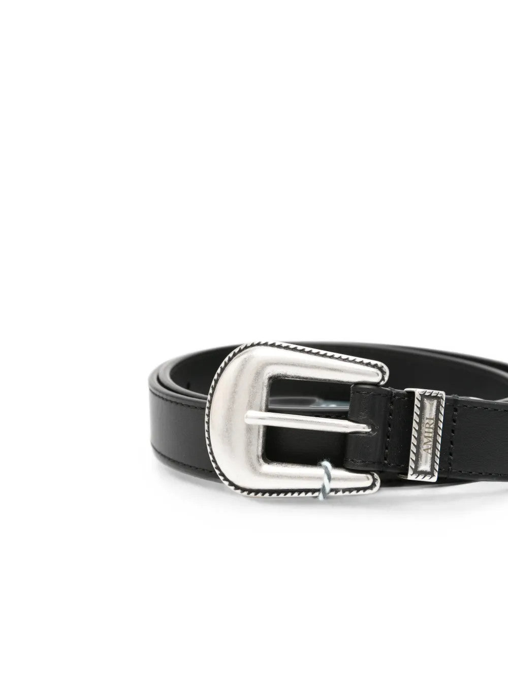 Black accessories, front view