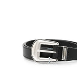 Black accessories, front view