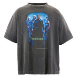 Black t-shirt, front view