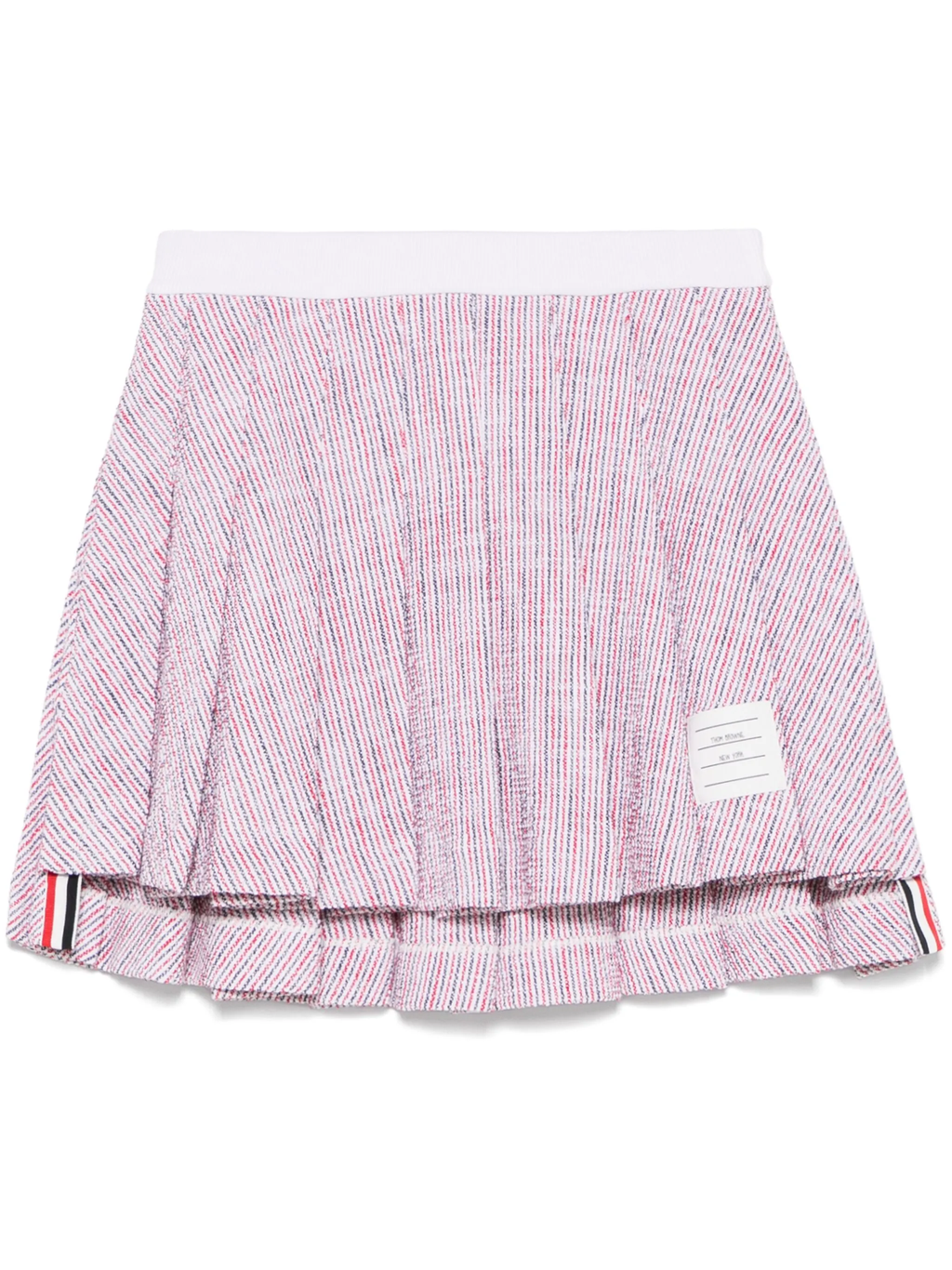 THOM BROWNE - Women Mini Backdrop Pleated Skirts