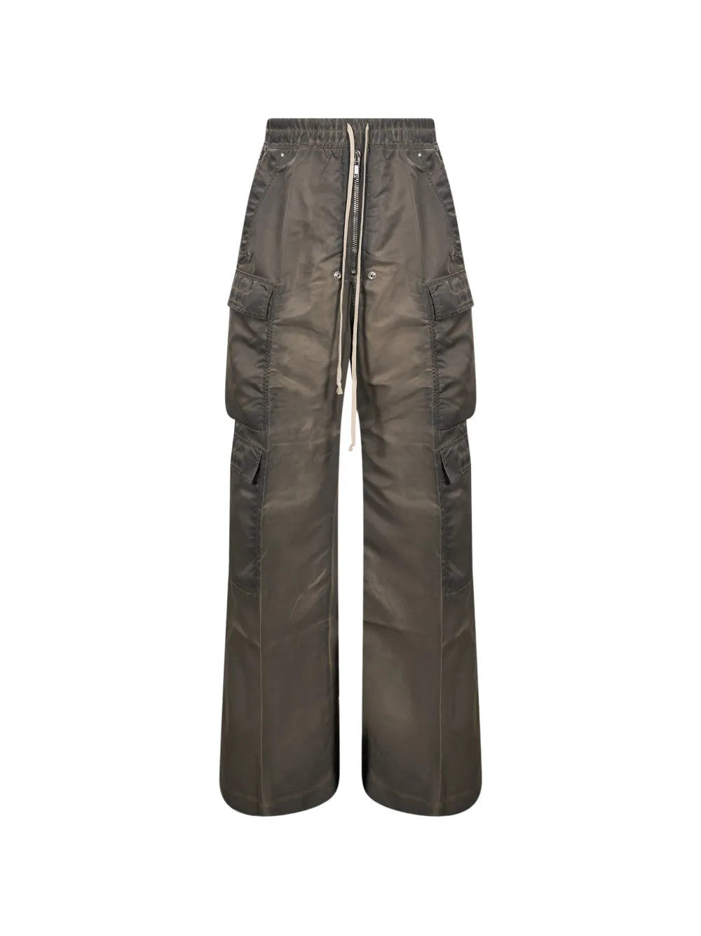 Green pants, front view