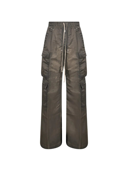 Green pants, front view
