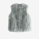 Grey gilet,front view