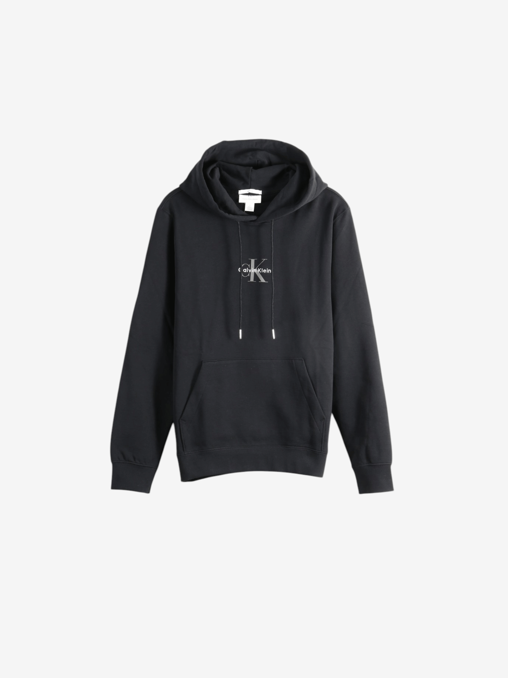Black hoodie, front view