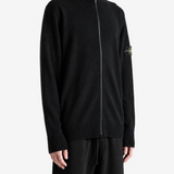 Black knitwear, front view