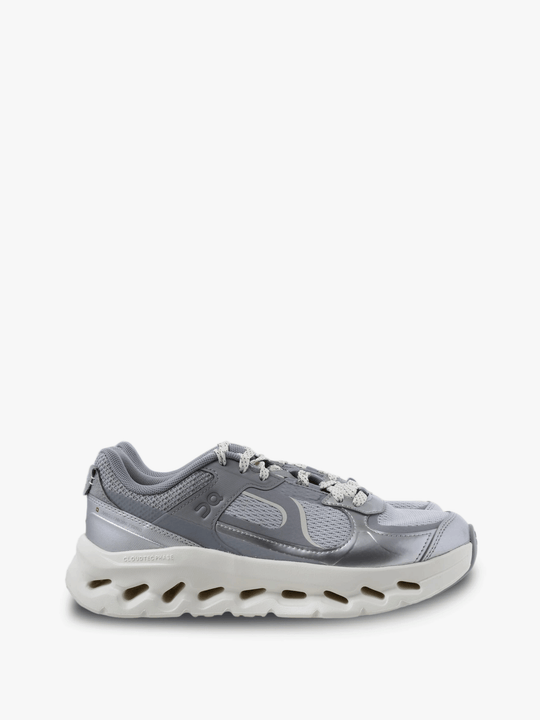 Grey shoes, side view
