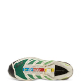 Green shoes, side view