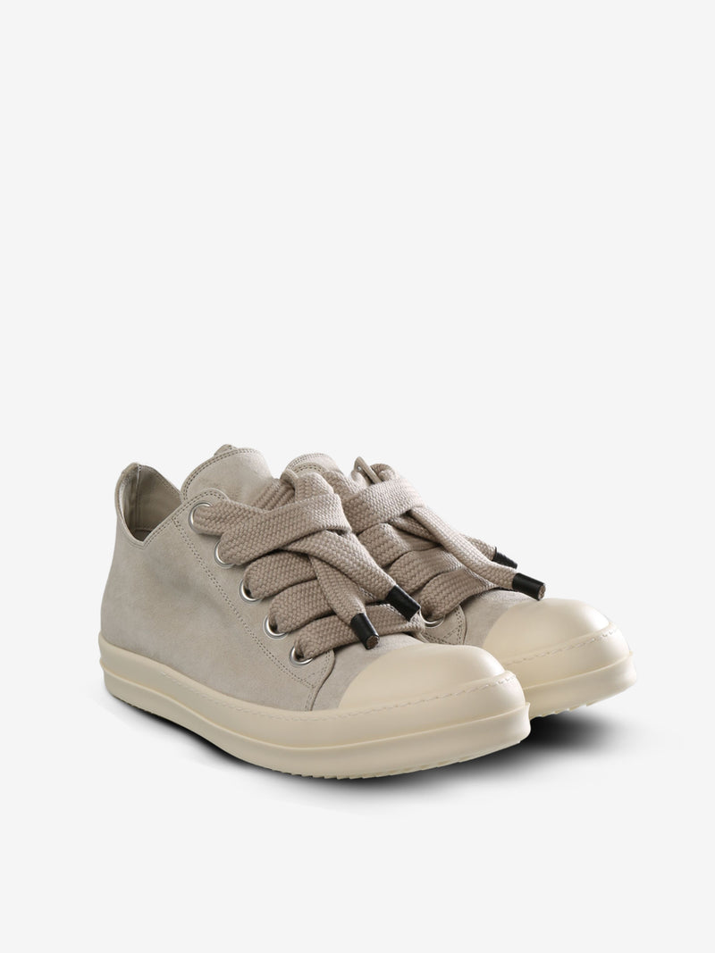 RICK OWENS - Men Scarpe In Pelle - Jumbolaced Low Sneaks