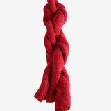 Red scarf,back view