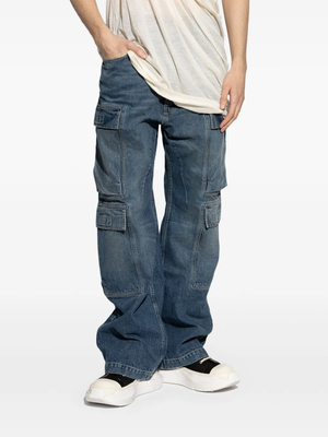 RICK OWENS DRKSHDW - Men Double Cargo Jeans