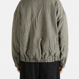 Green jacket, full body view
