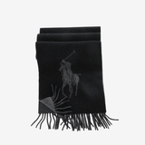 Black scarf, front view