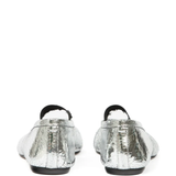 Grey shoes, back view