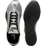 Grey sneaker, top view