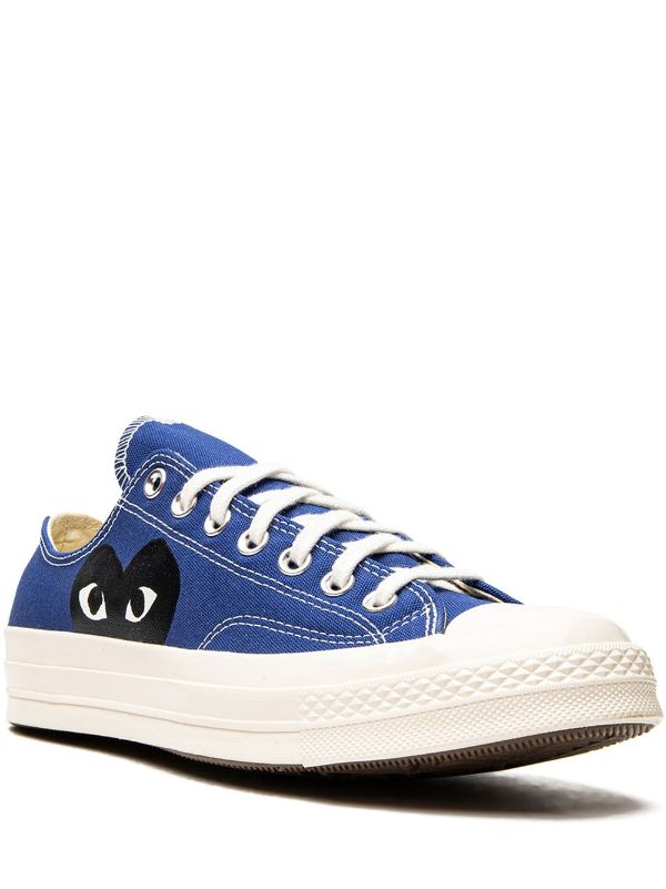 COMME DES GARCONS PLAY X CONVERSE CHUCK TAYLOR Low Top Sneakers