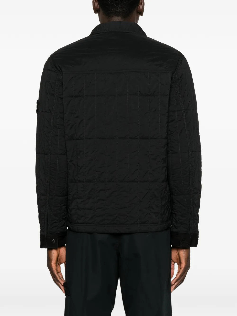 Black jacket, front view