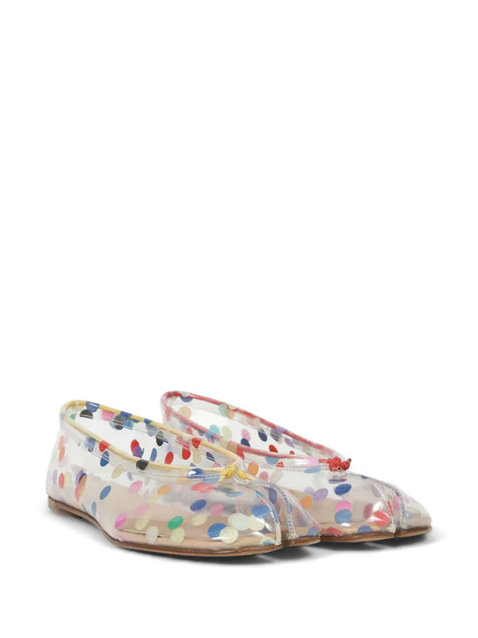 White shoes, front view