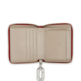 Red accessories, front view