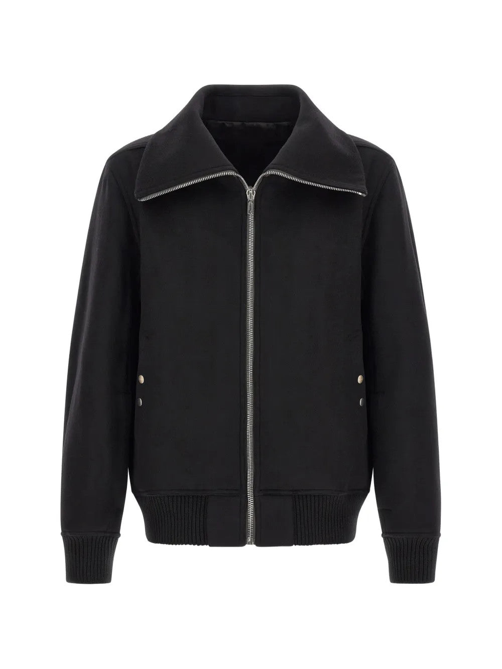 Black jacket, front view