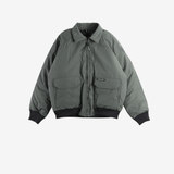 Green jacket, front view