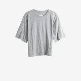 Grey t-shirt, front view