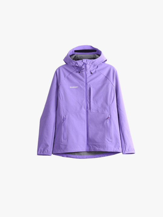 Purple jacket, front view