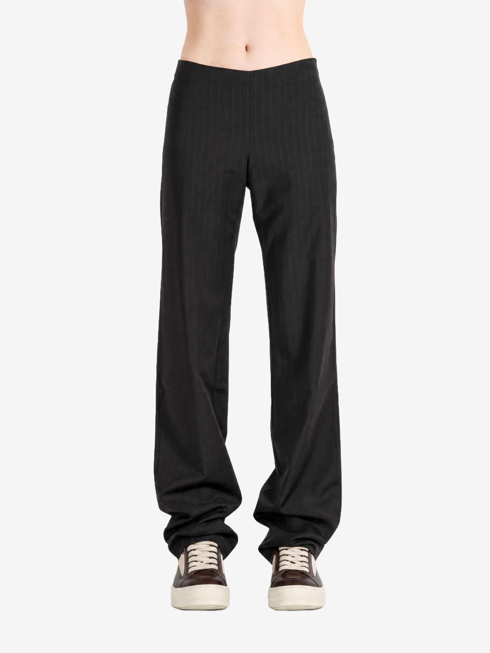 Black pants, full body view