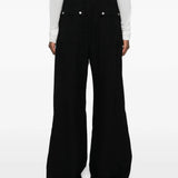 Black pants, full body view