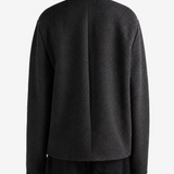 Black jacket, front view