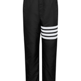 black pants, front view