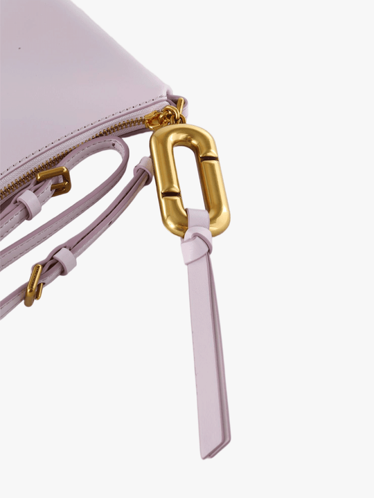 Close up of Purple bag, showing detail